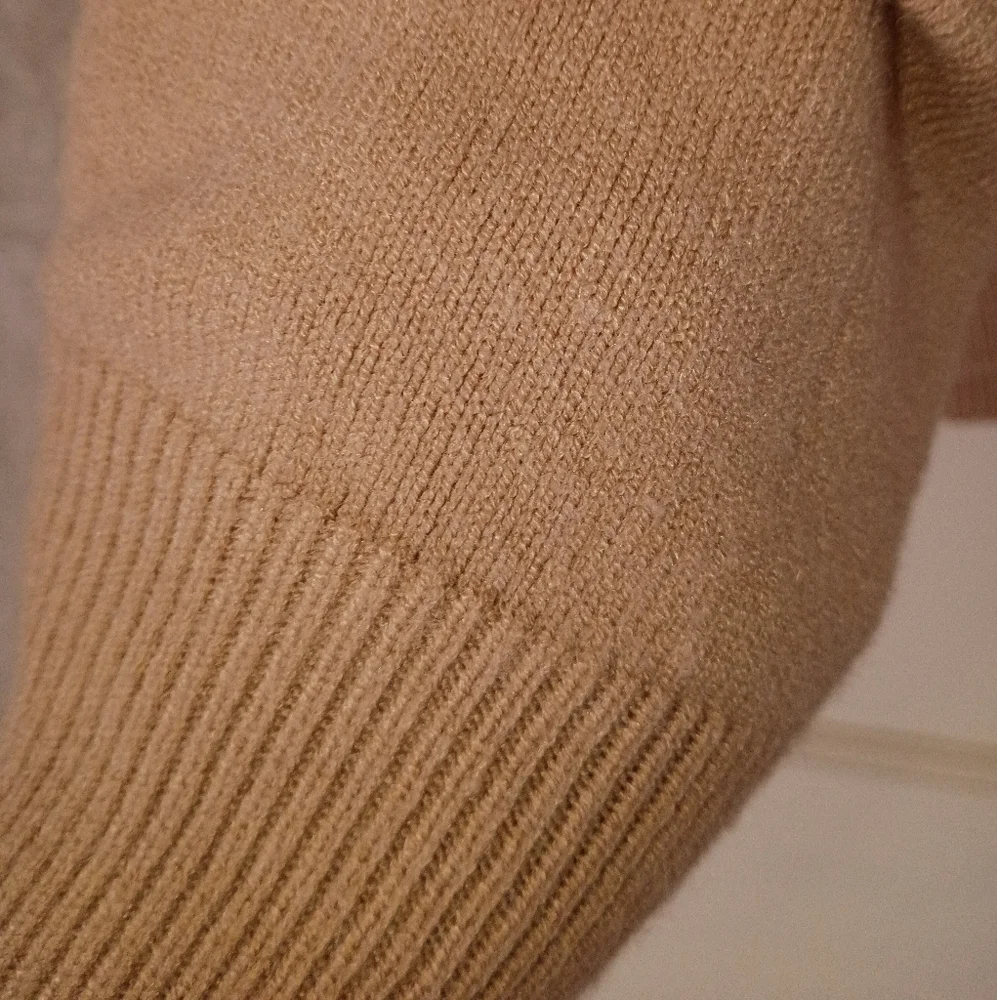 MOEWY Tan Sequin Star Hoodie hoodie swaeter.Fit XL or XXL - Picture 3 of 8